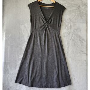 Patagonia Dress Womens Small Gray Seabrook Bandha Performance Knit Stretch